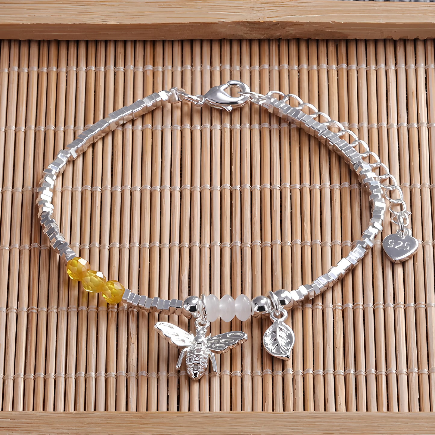 VENTFILLE 925 Sterling Silver Diamond-Studded