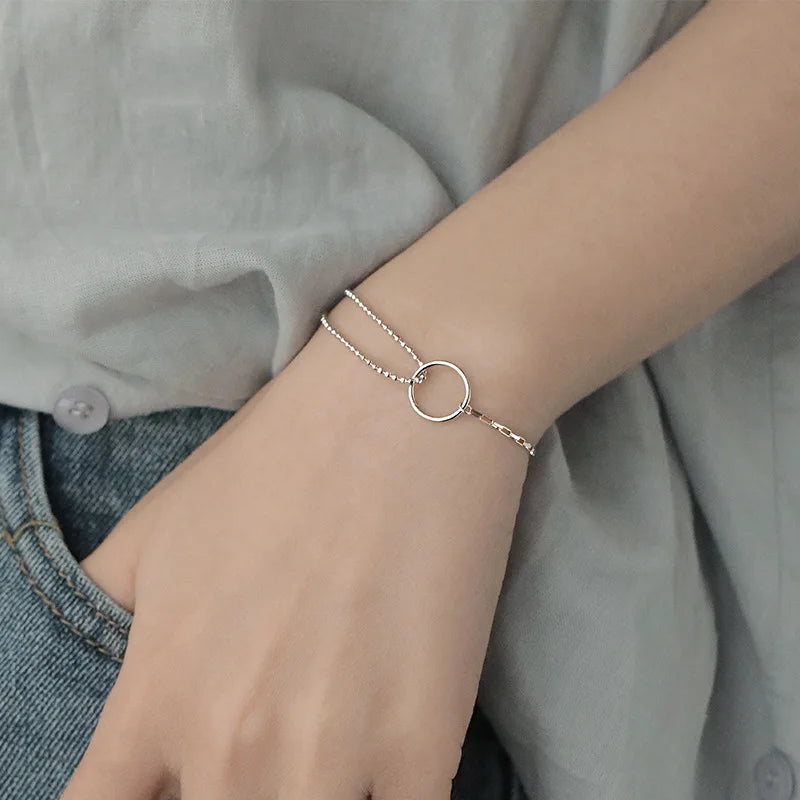 VENTFILLE 925 Sterling Silver Diamond-Studded