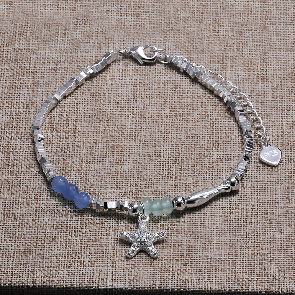 VENTFILLE 925 Sterling Silver Diamond-Studded